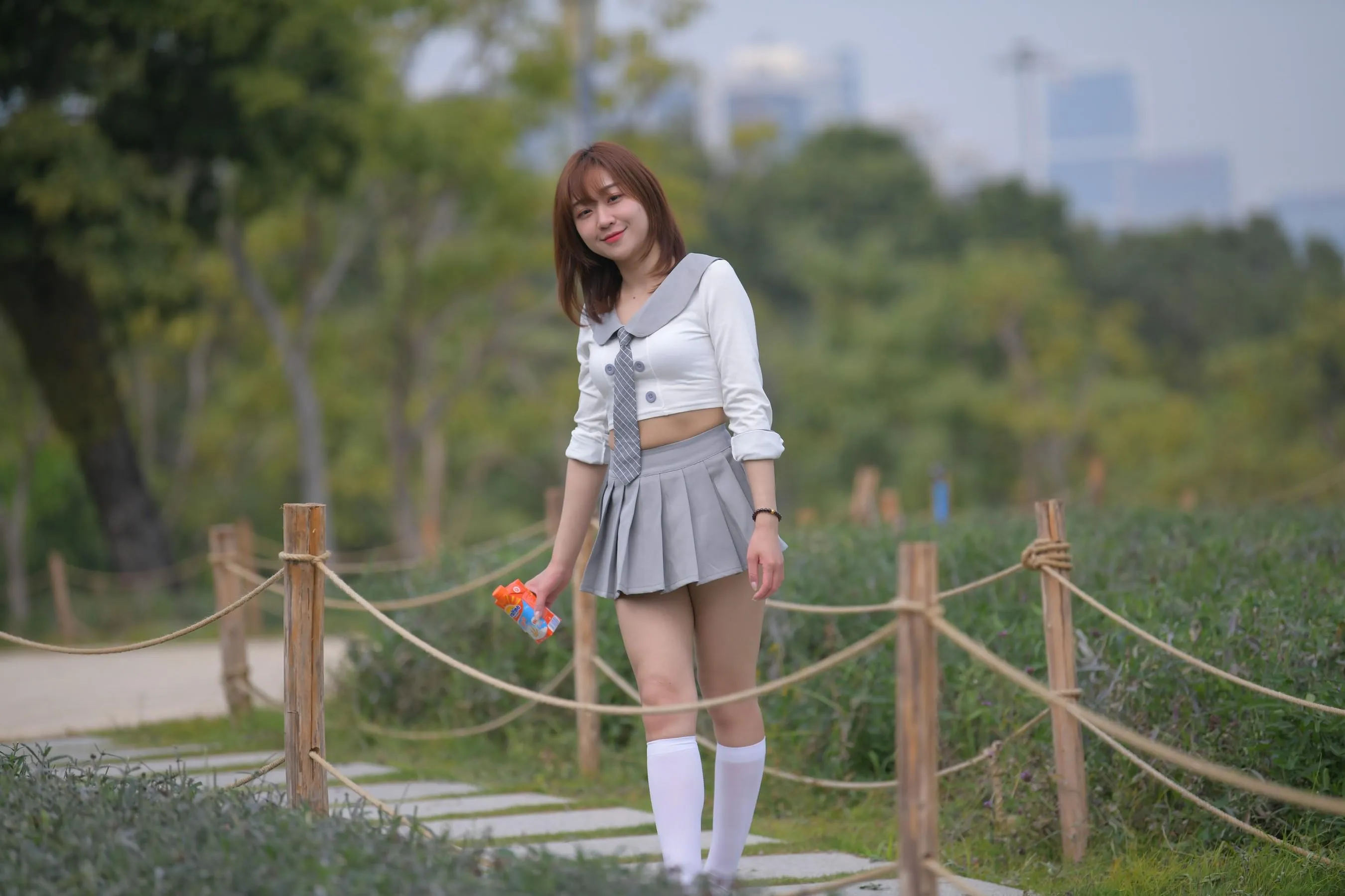 [魔镜街拍] NO.095 性感动人的小百褶裙美女 [763P]插图9